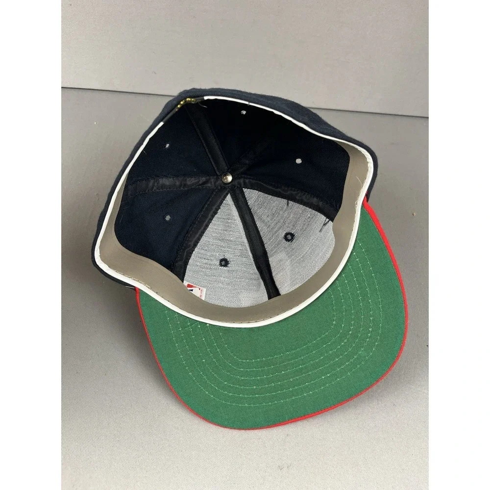 Vintage St Louis Cardinals MLB Fitted Hat Size 7 Roman Pro Leather Band